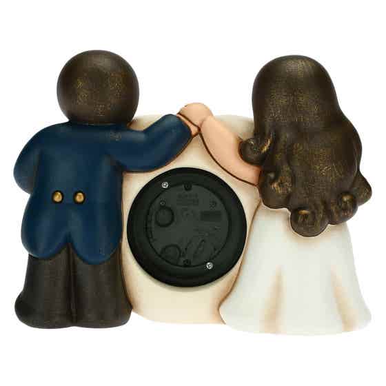 Newlyweds table clock