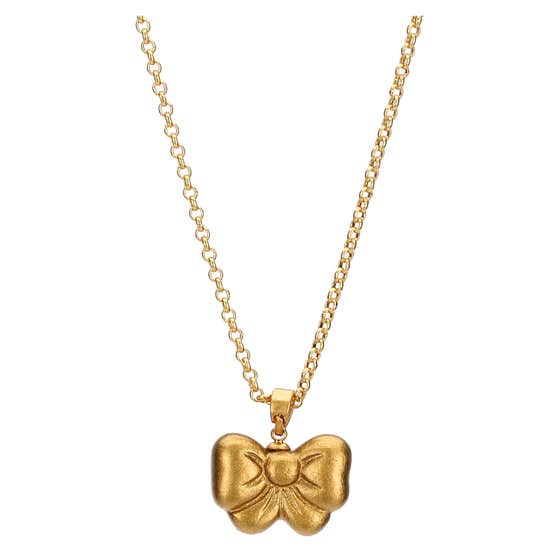 Necklace with bow