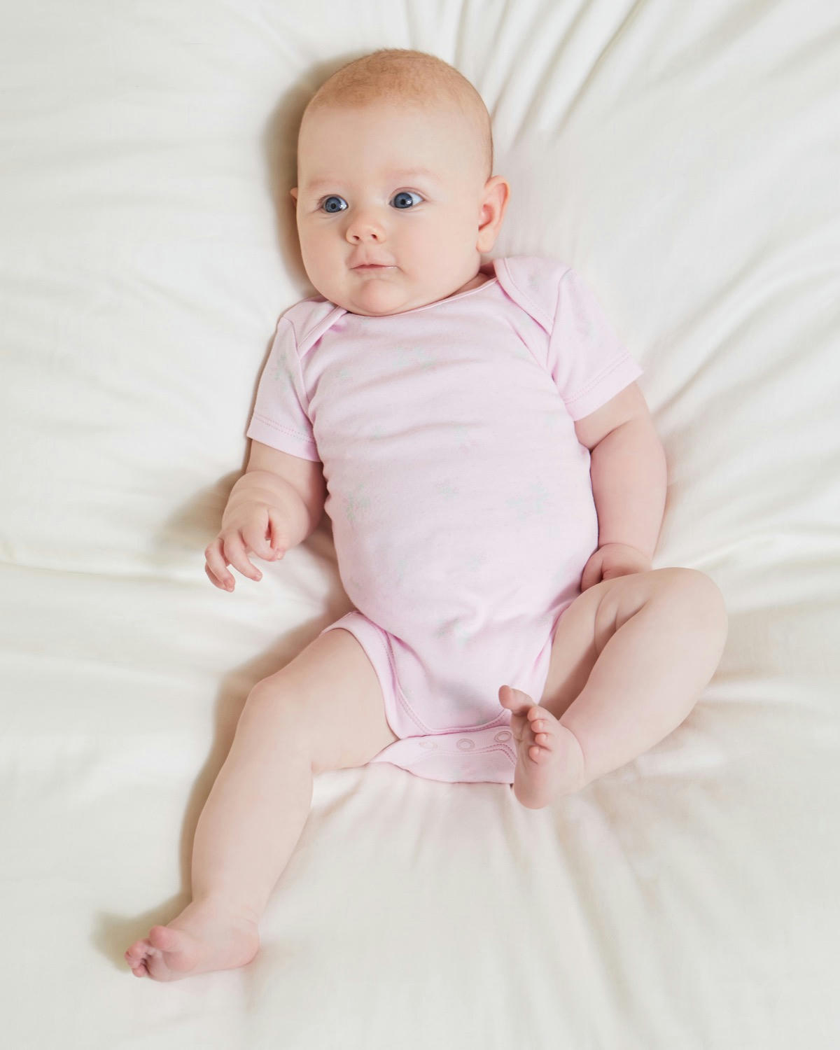 Cotton Short-Sleeved Bodysuits - Pack Of 5 (Newborn-3 Years)