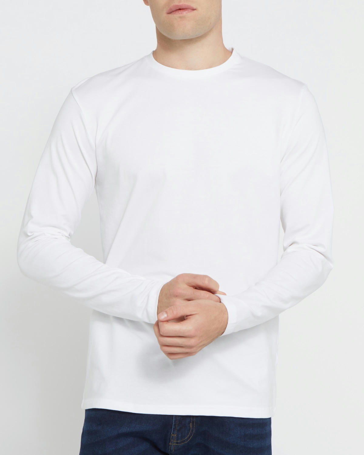 Long-Sleeved Stretch T-Shirt