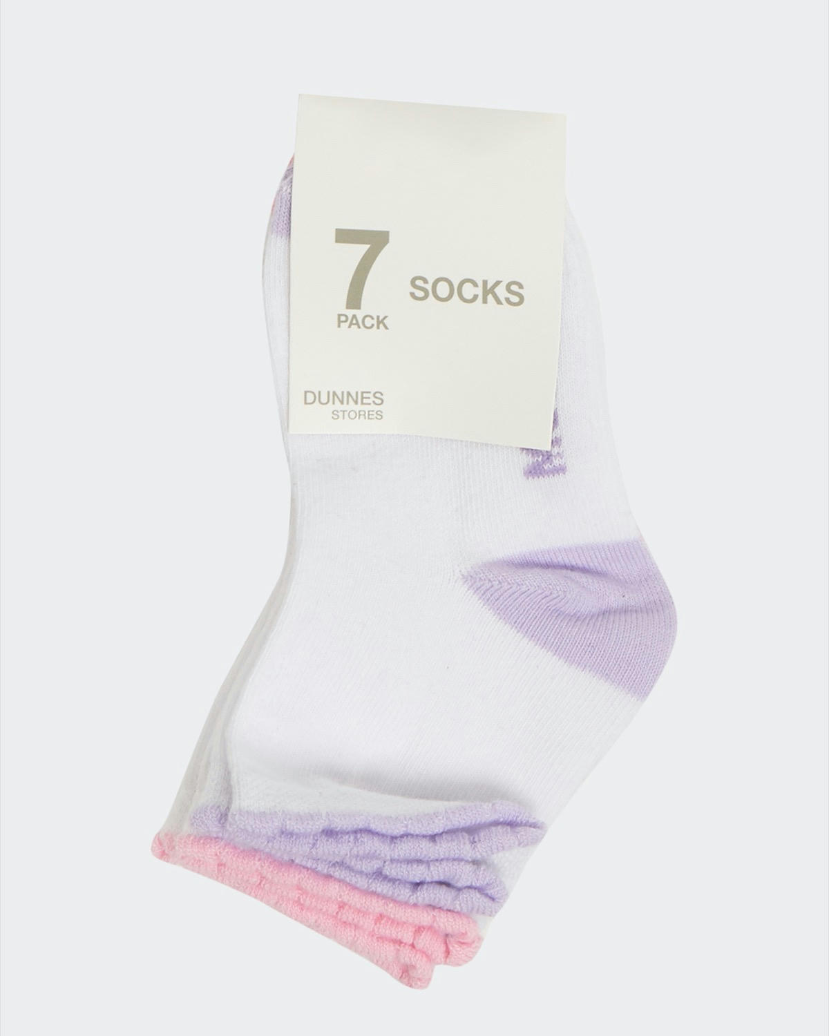 Baby Girls Cotton-Rich Socks - Pack Of 7