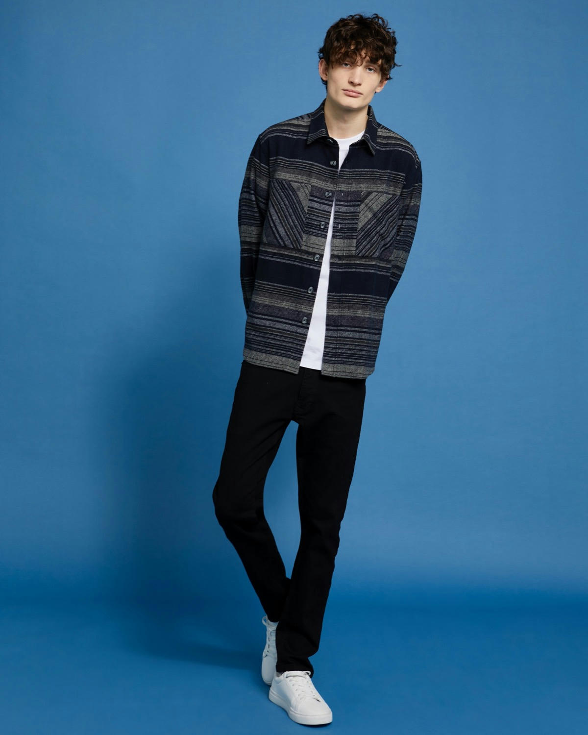 Paul Galvin Herringbone Overshirt