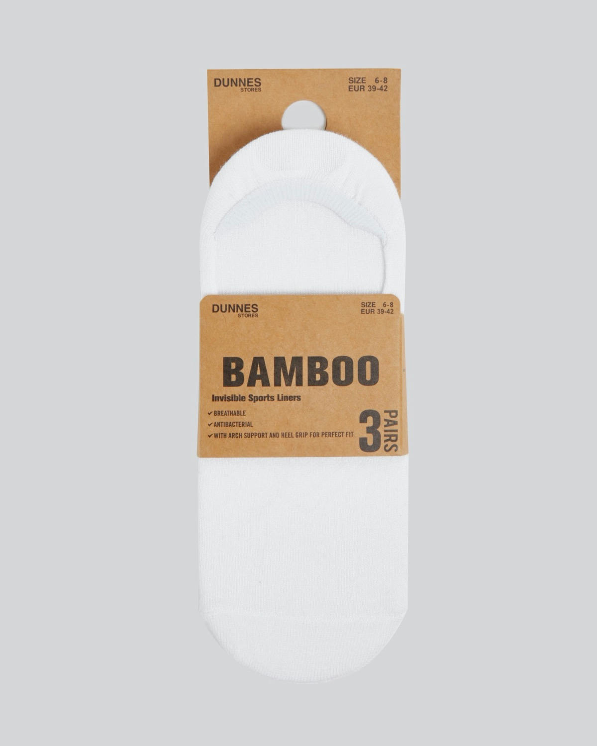 Bamboo Sports Liner - Pack Of 3