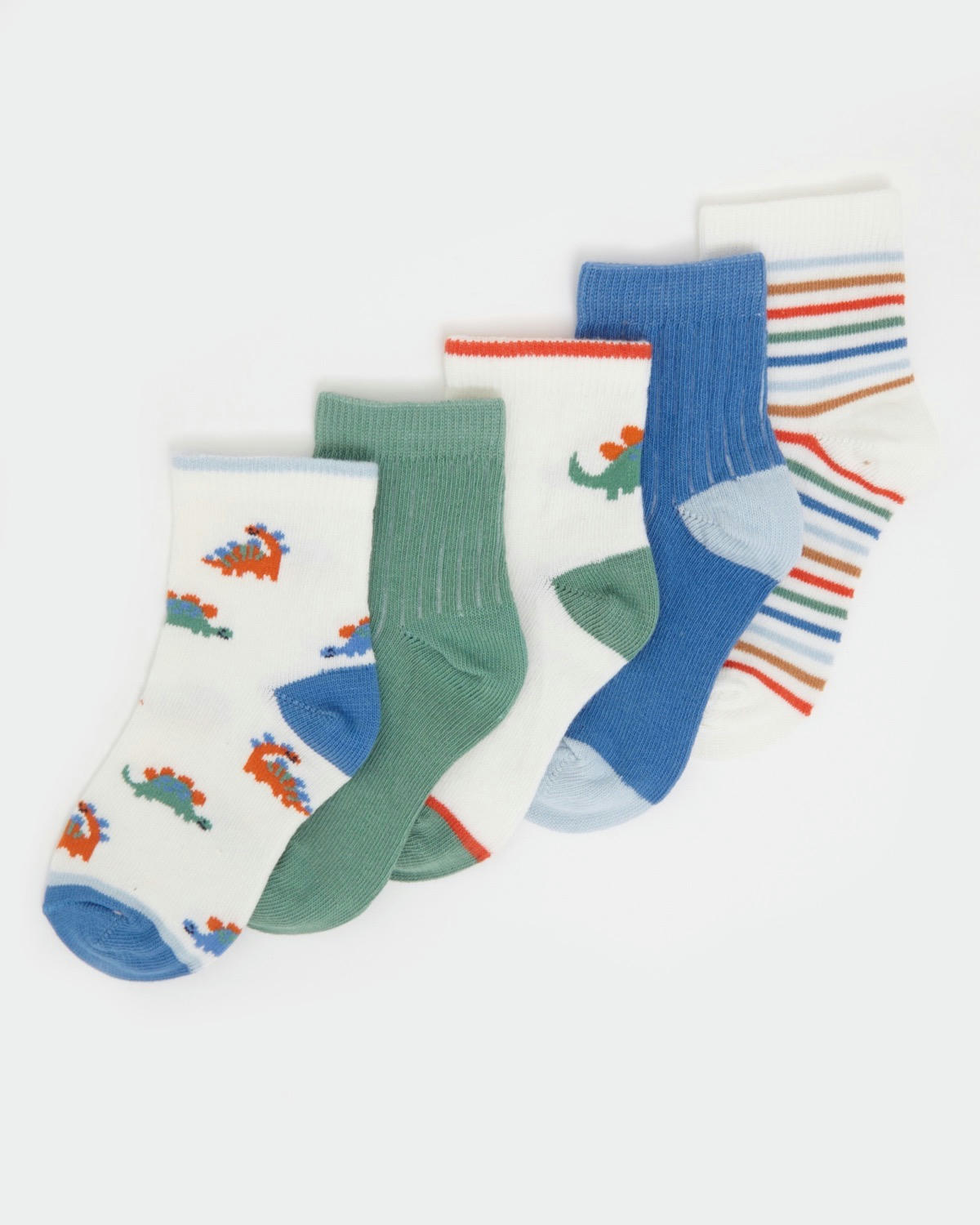 Baby Boys Design Socks - Pack Of 5