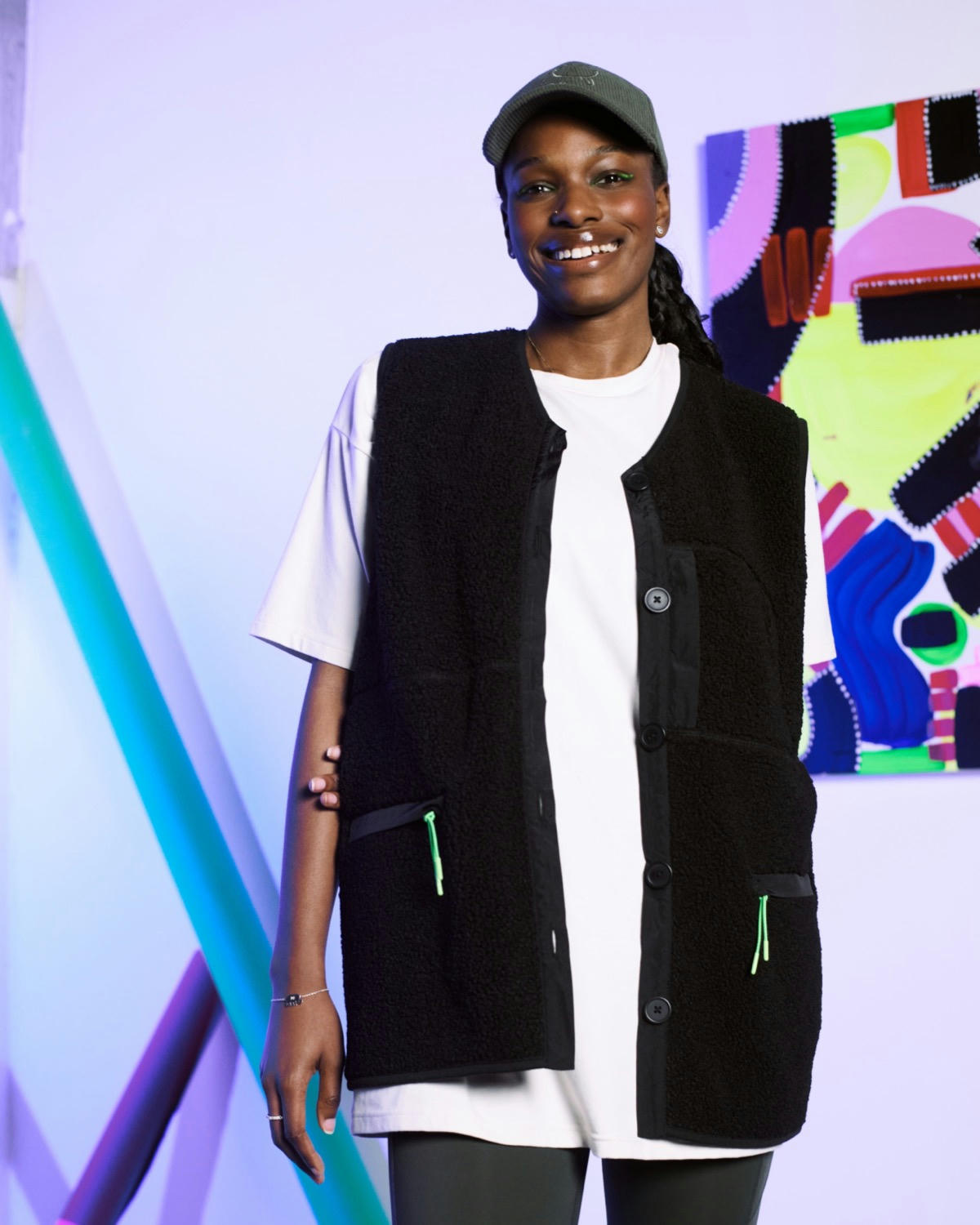 Helen Steele Fleece Gilet