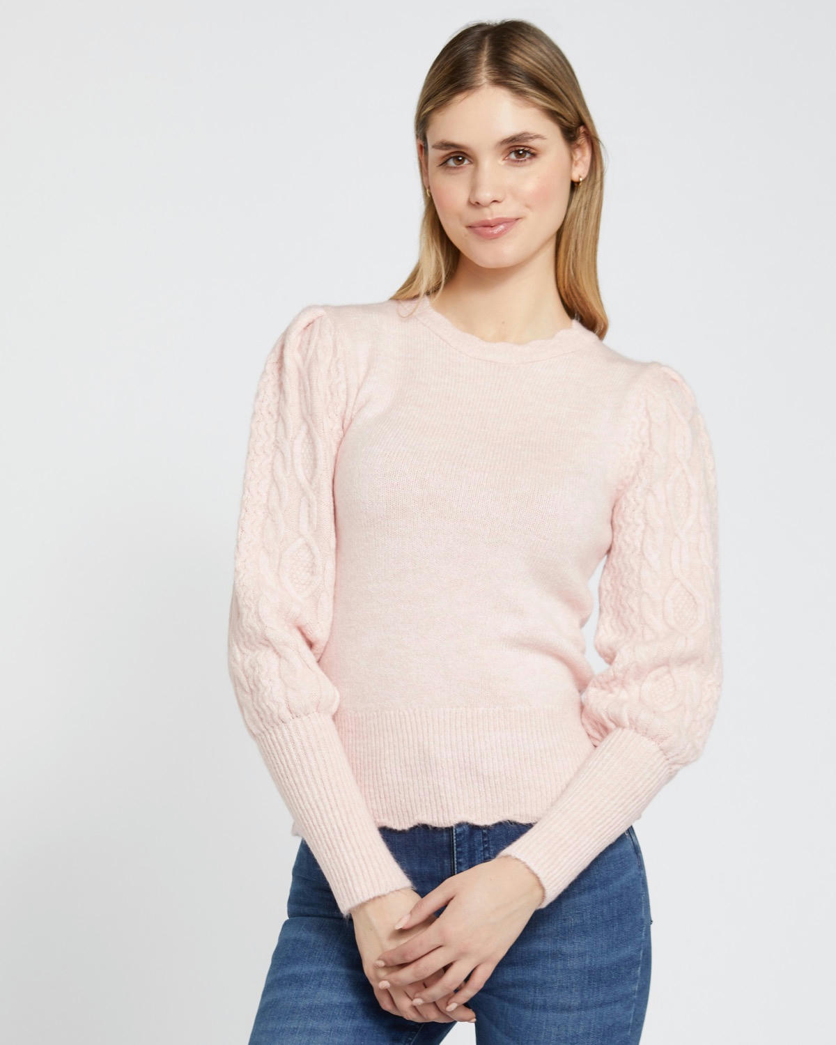 Savida Cara Puff Sleeve Jumper