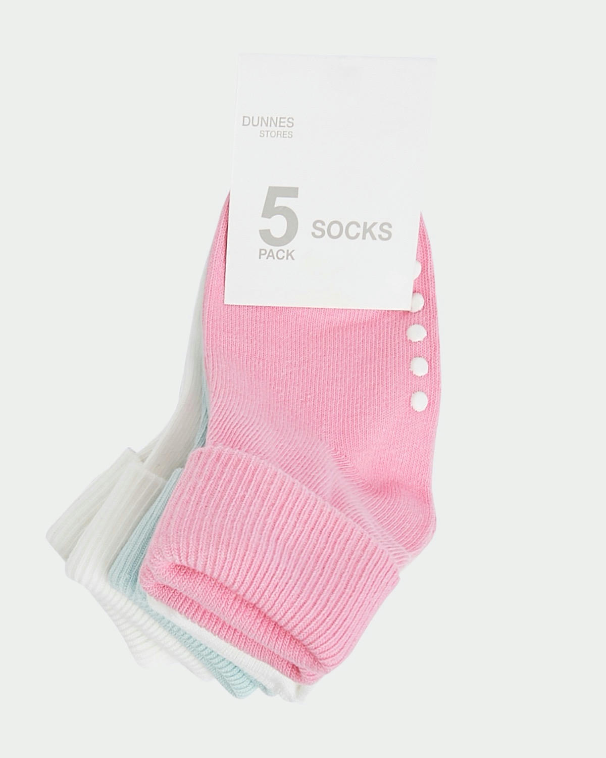 Baby Girls Tot Socks - Pack Of 5