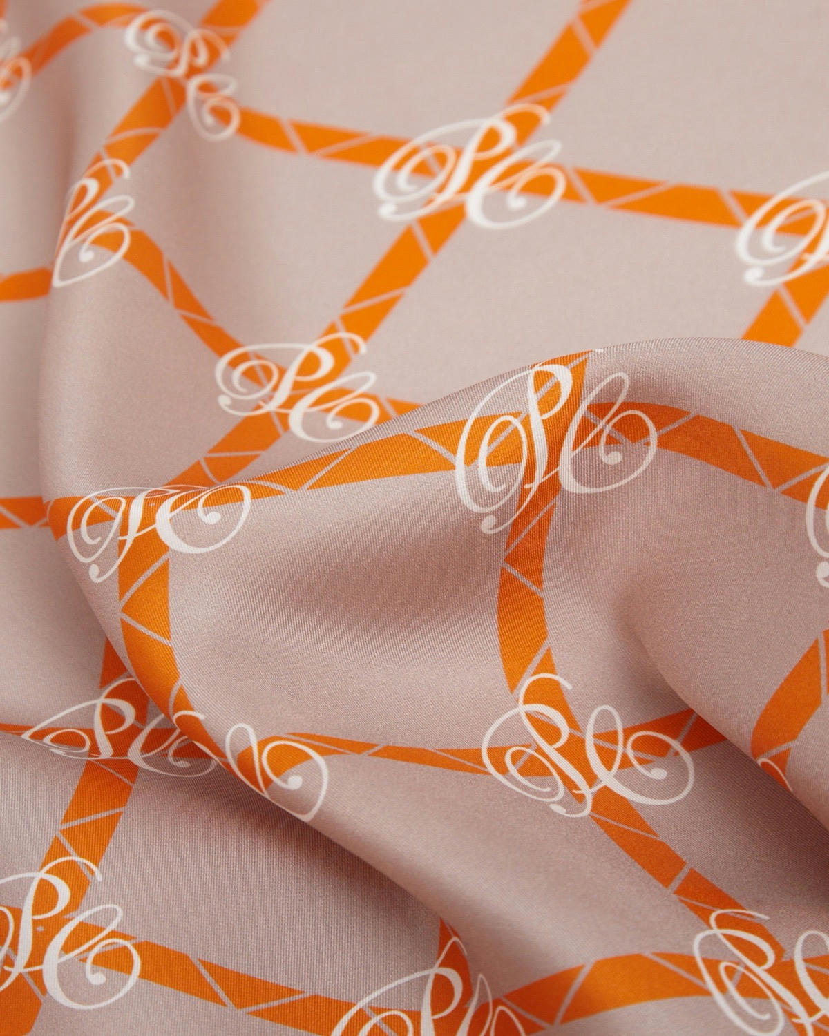 Paul Costelloe Living Studio Mink PC Silk Scarf