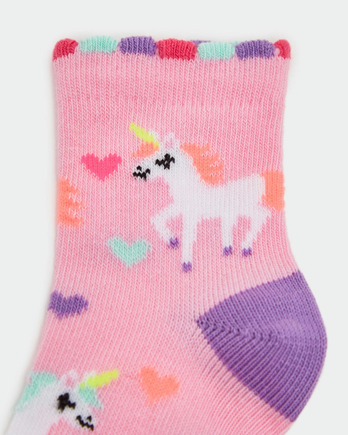 Baby Girls Design Socks - Pack Of 5