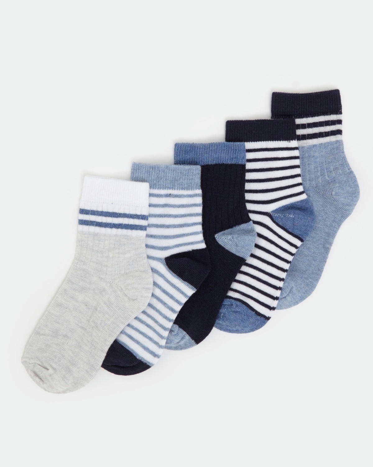 Baby Boys Design Socks - Pack Of 5