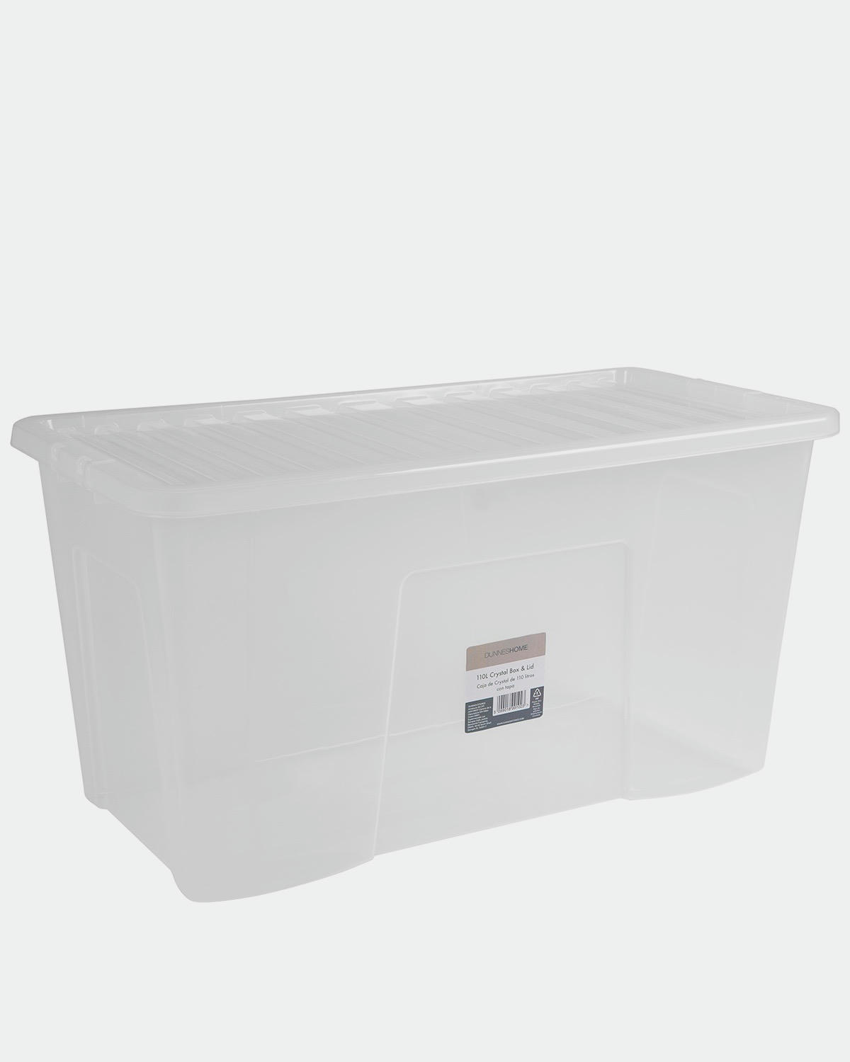 Clear Storage Box With Lid