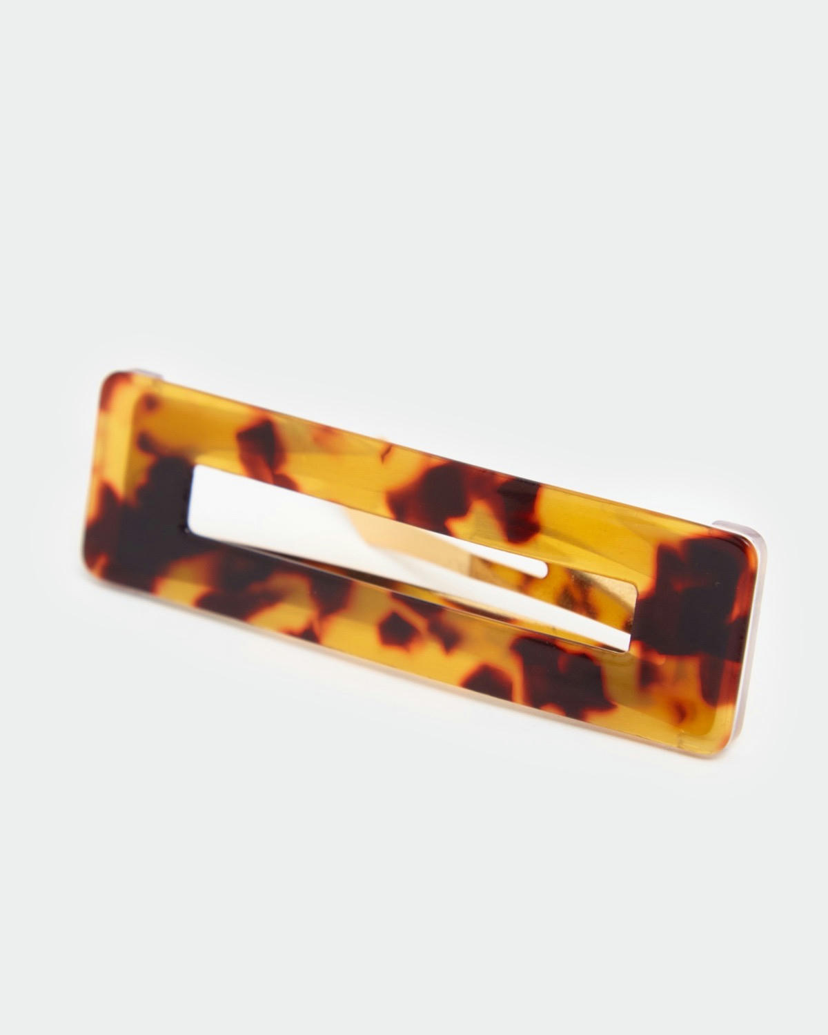 Tortoise Shell Hair Clip Set (Pack Of 4)