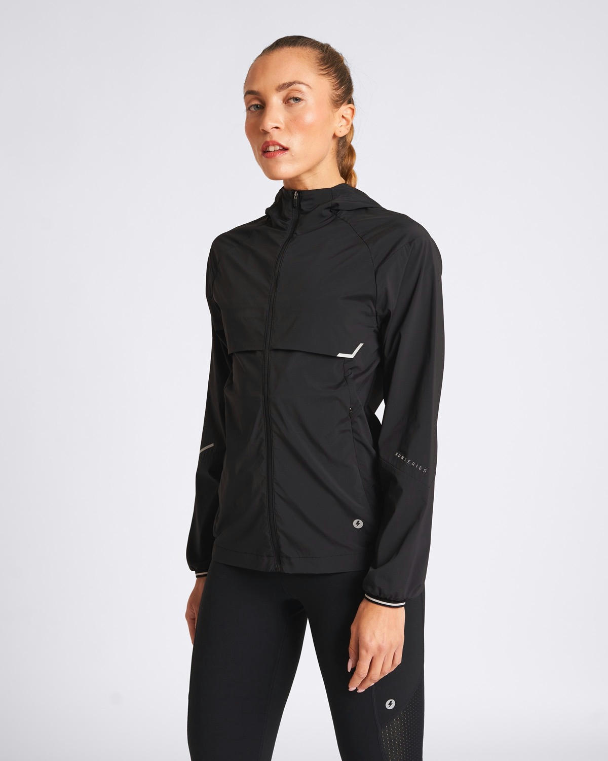 Powercut RUNSeries Pace Running Jacket In Black