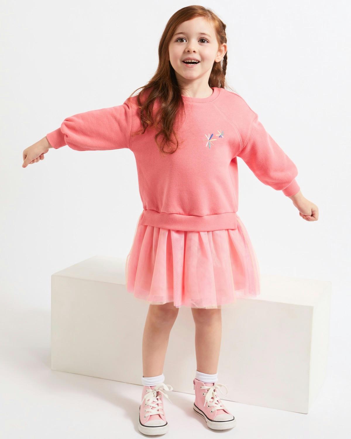 Leigh Tucker Willow Millie Sweater Dress (2-10 years)