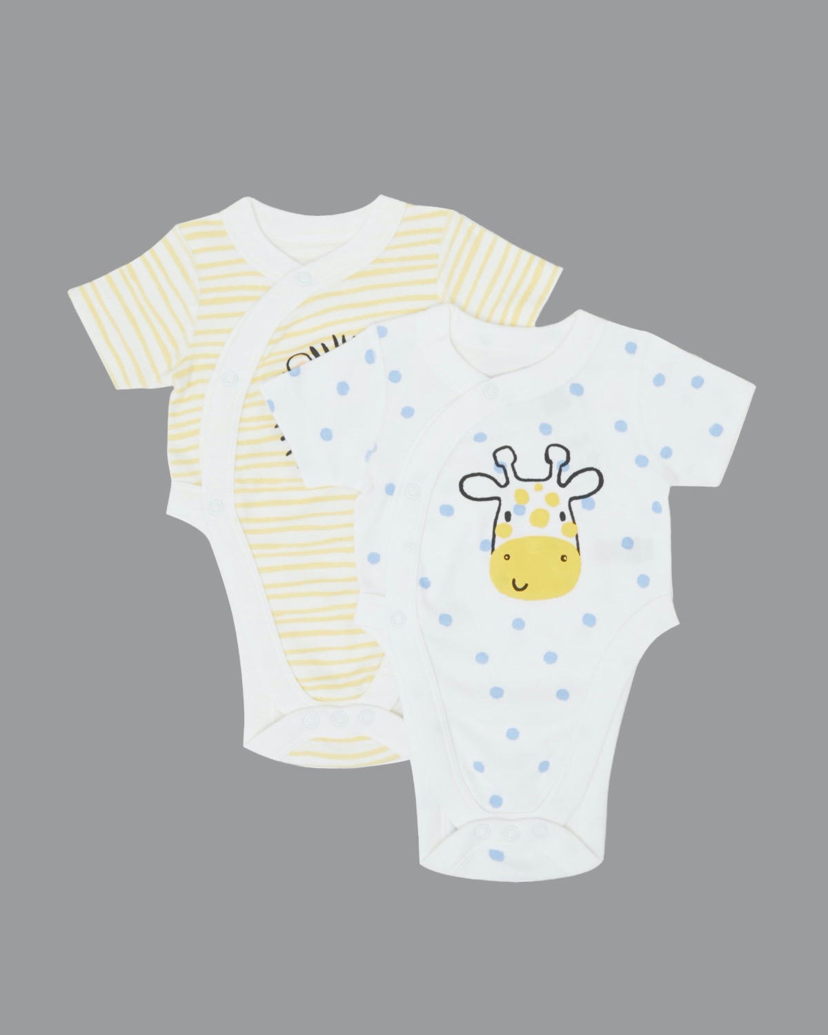 Hip Dysplasia Short-Sleeved Bodysuit - Pack Of 2