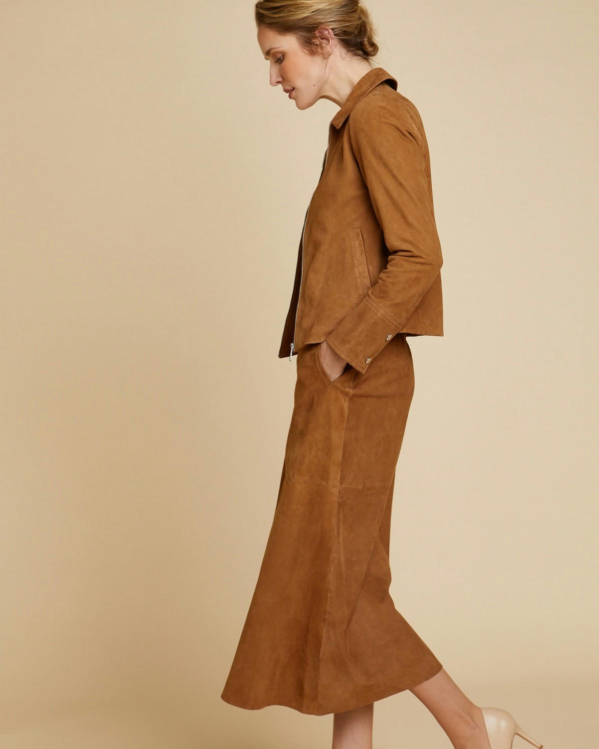 Paul Costelloe Living Studio Suede Jacket