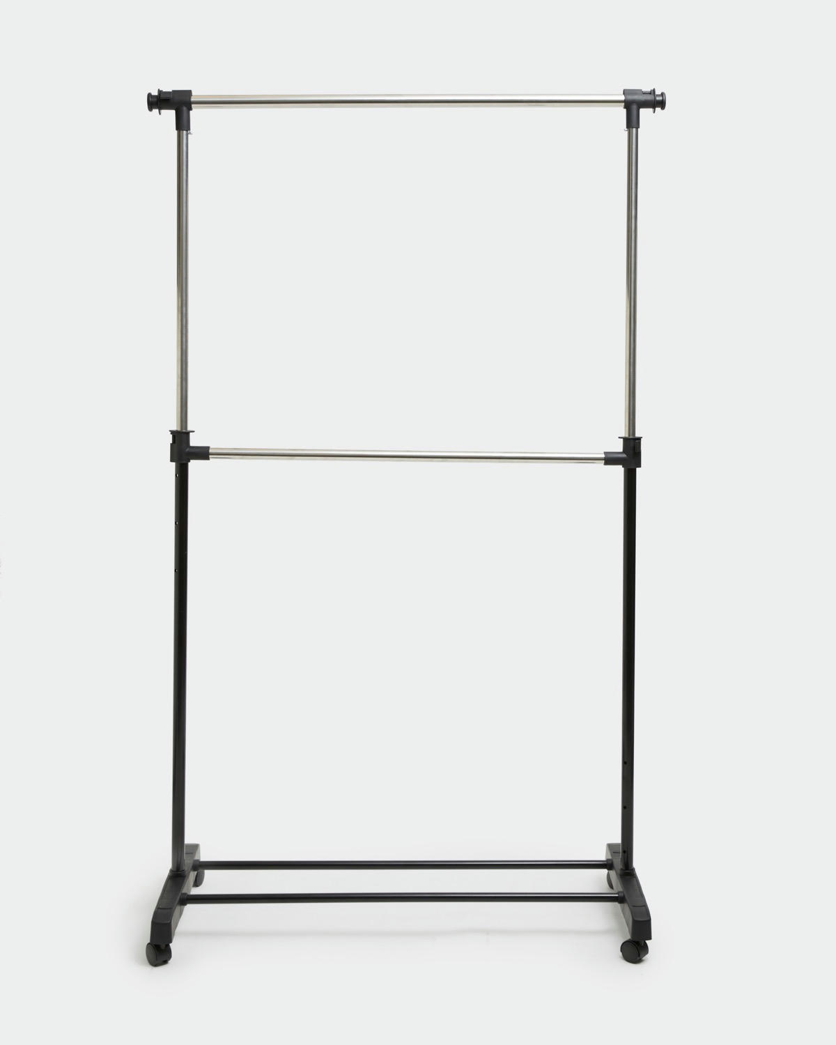 Adjustable Two-Tiered Clothing Rail
