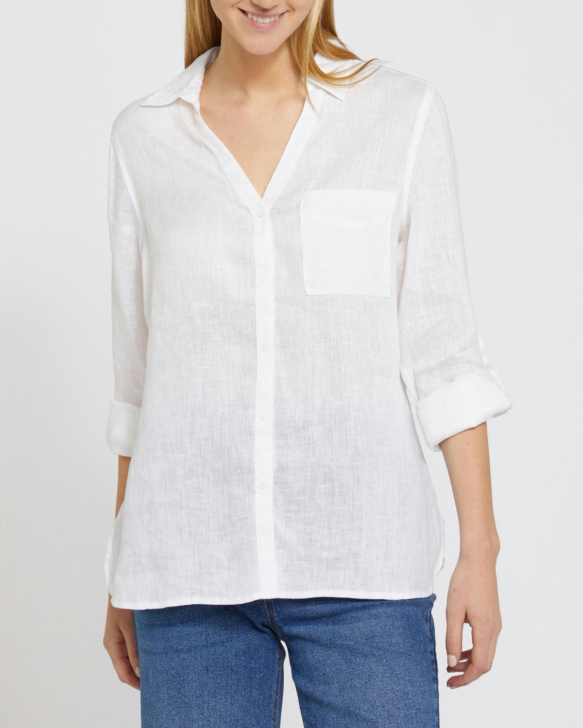 Pure Linen Relaxed Shirt