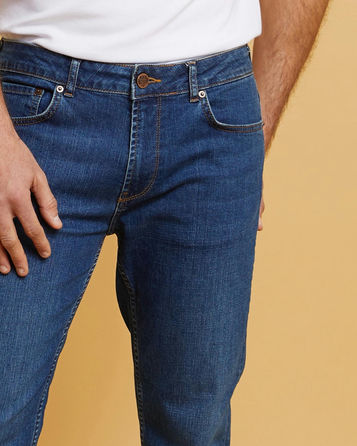 Paul Costelloe Living Mid Wash Denim Jeans