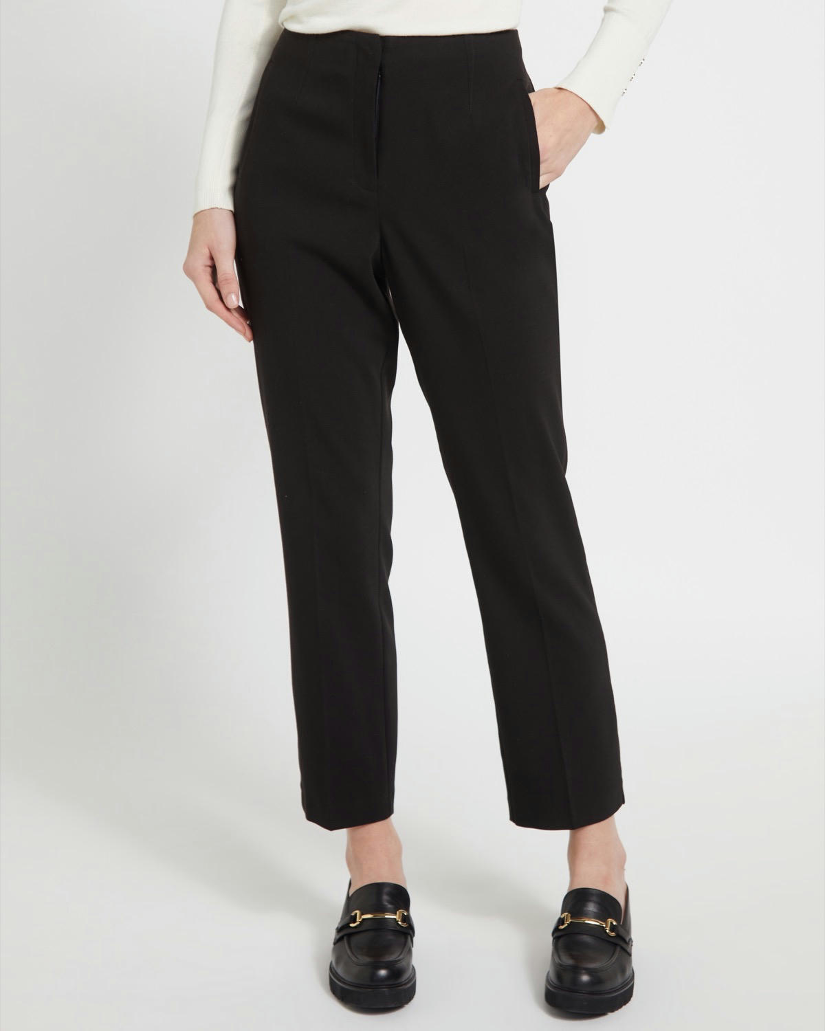 Elastic Back Trousers