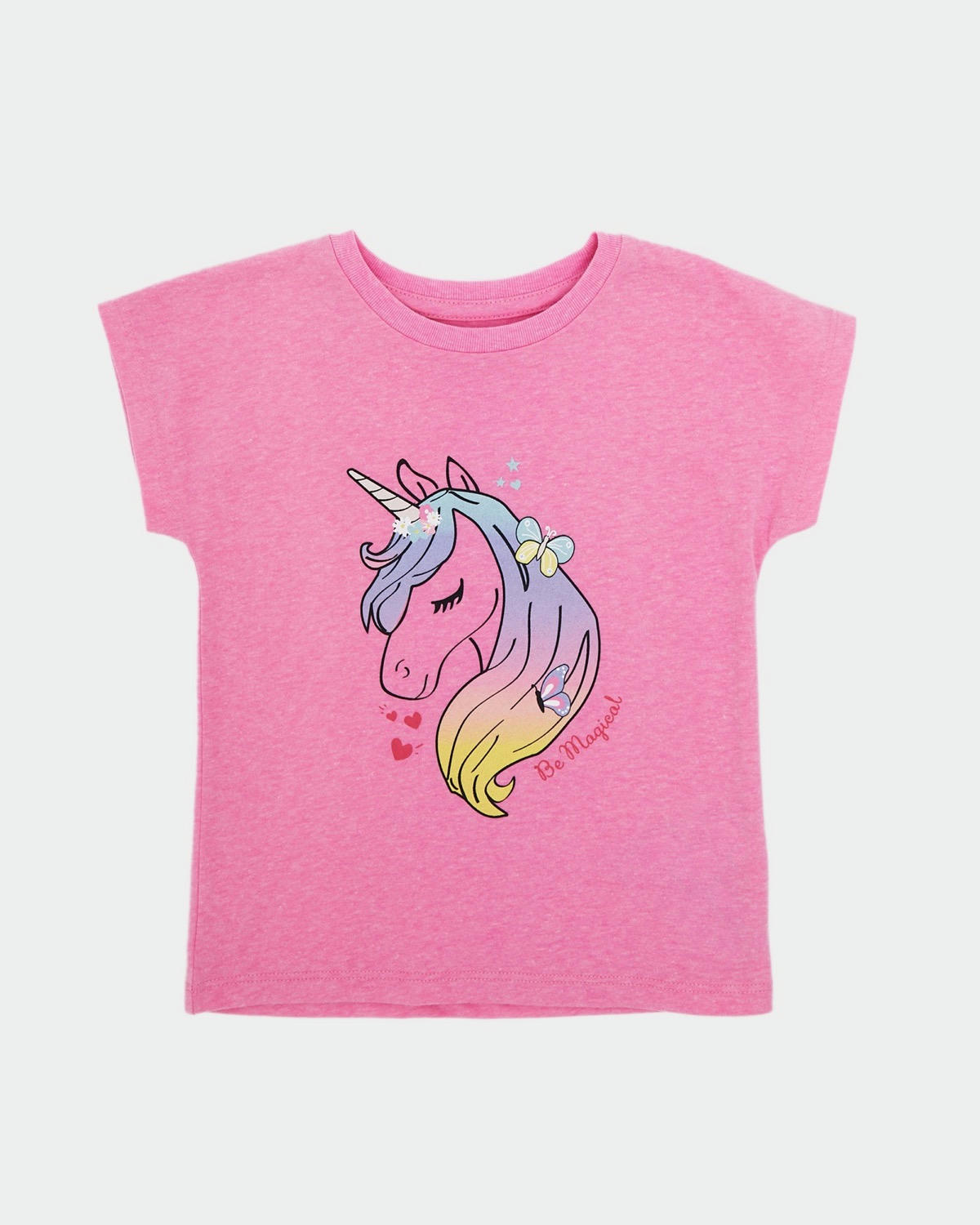 Printed Cap Sleeve T-Shirt (6 Months-5 Years)