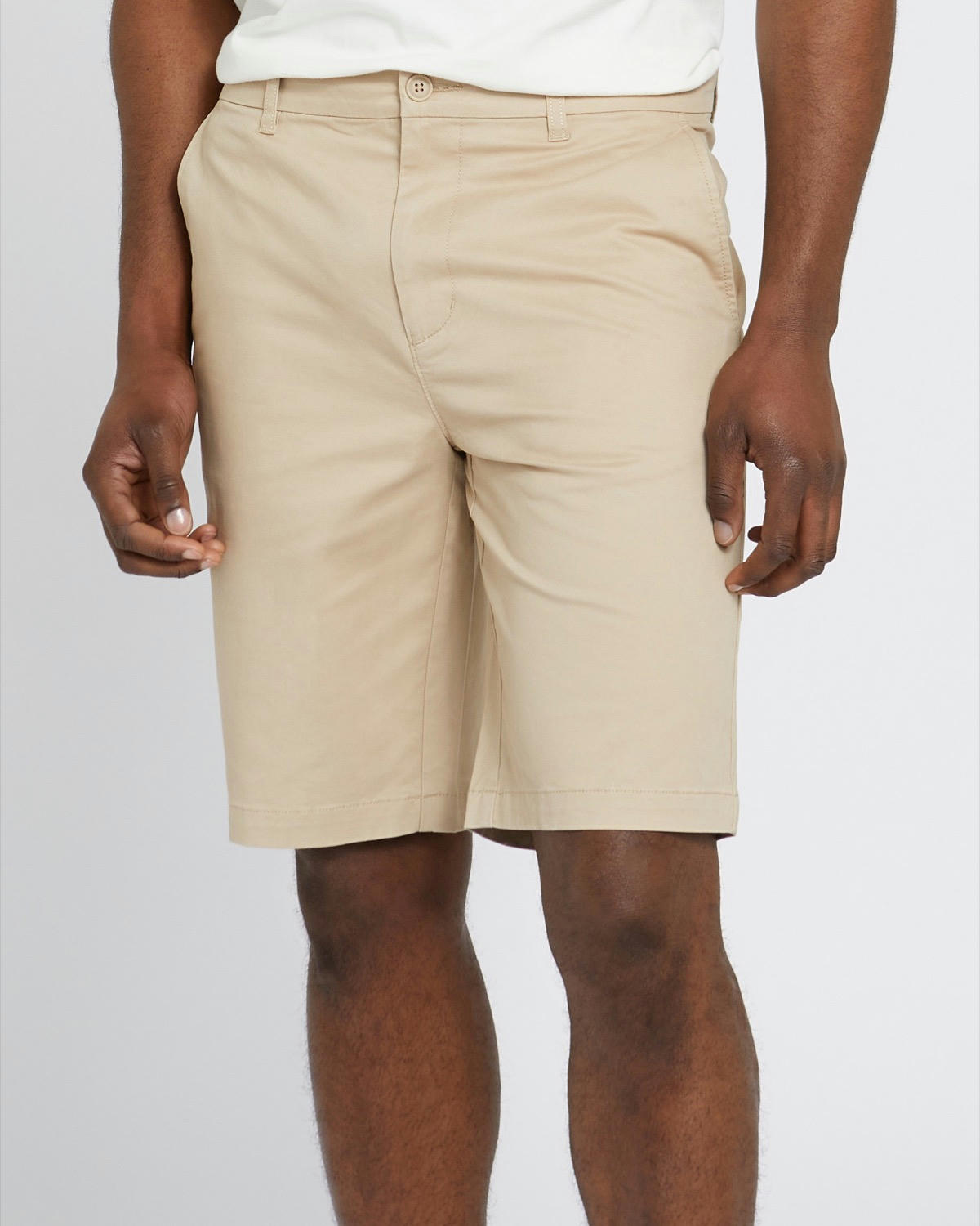 Regular Fit Stretch Chino Shorts