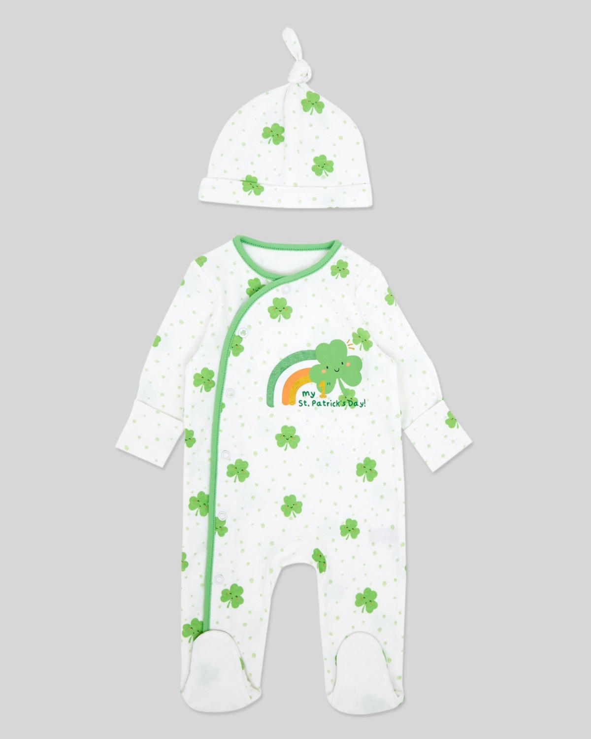 St. Patrick's Day Sleepsuit (Newborn-18 months)