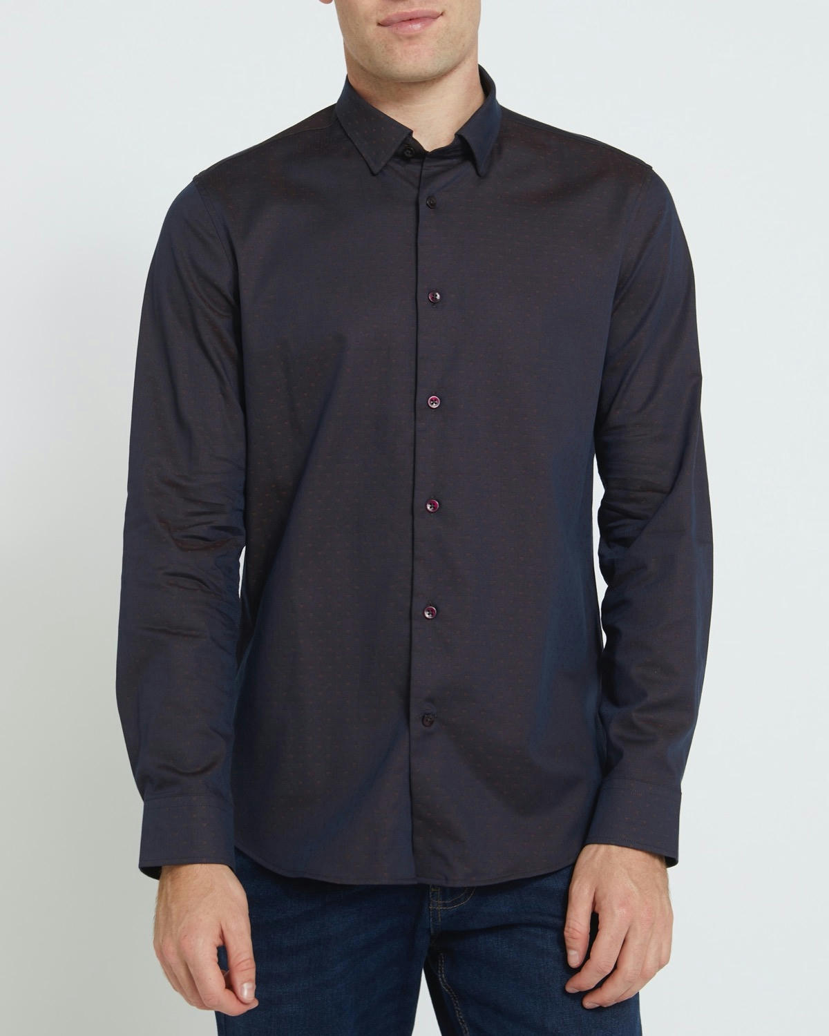 Slim Fit Cotton Stretch Luxury Shirt