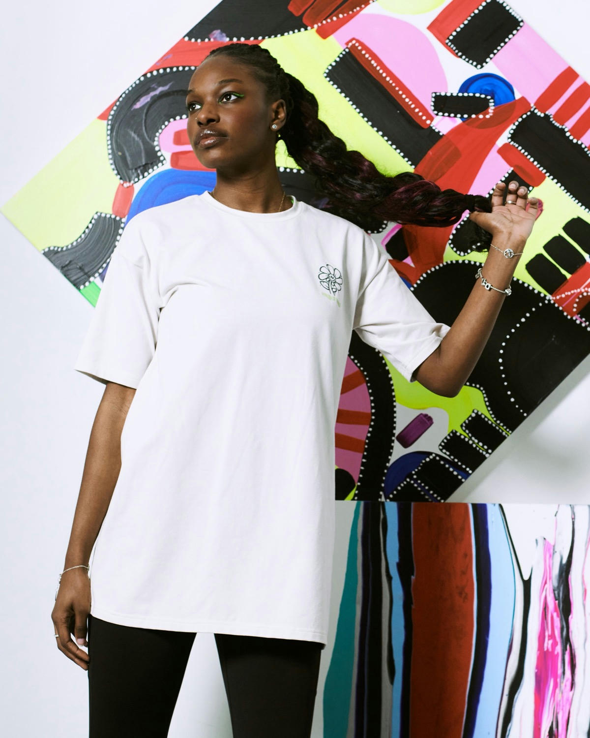 Helen Steele Stone Placement Print T-Shirt