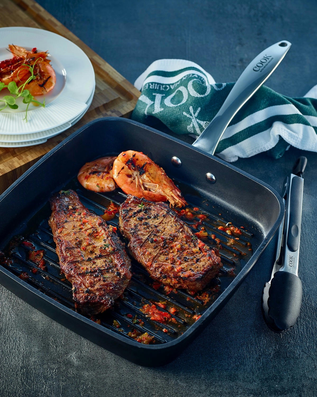 Neven Maguire Large Steel Tongs