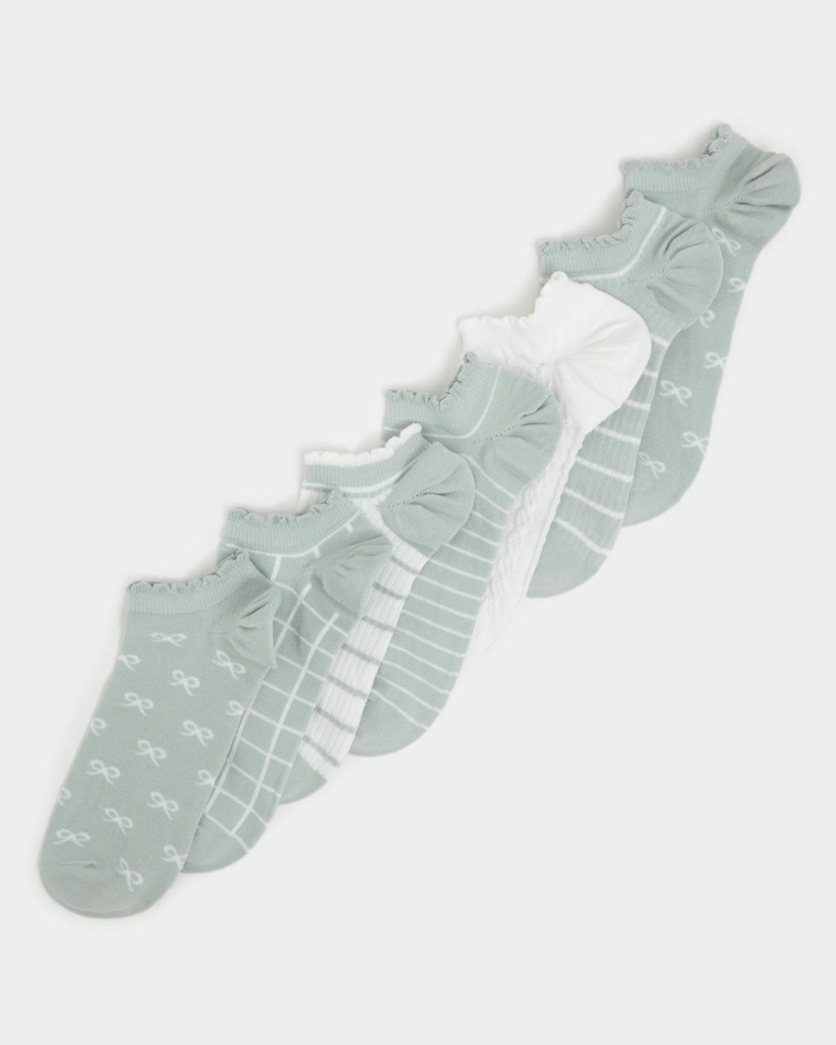 Low Rise Invisible Trainer Socks - Pack Of 7