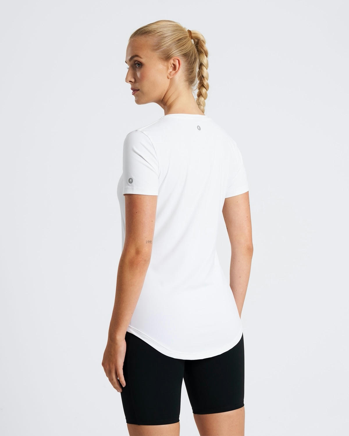 Powercut Soft Feel Longline V-Neck T-Shirt