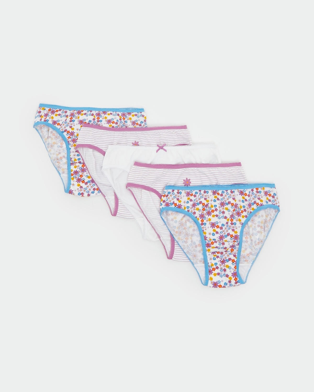 Girls Briefs - Pack Of 5 (2-14 years)