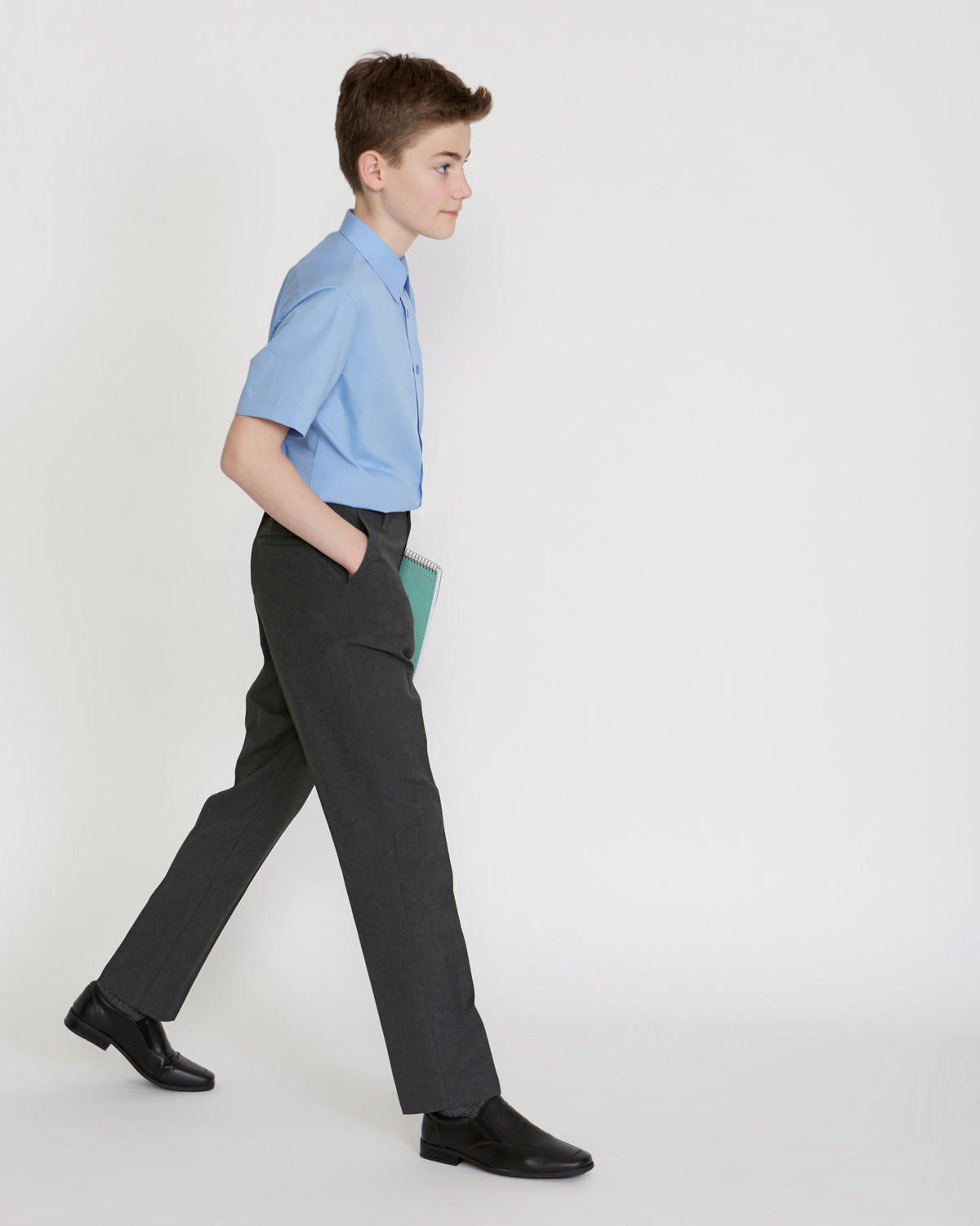 Boys Slim Leg Trousers