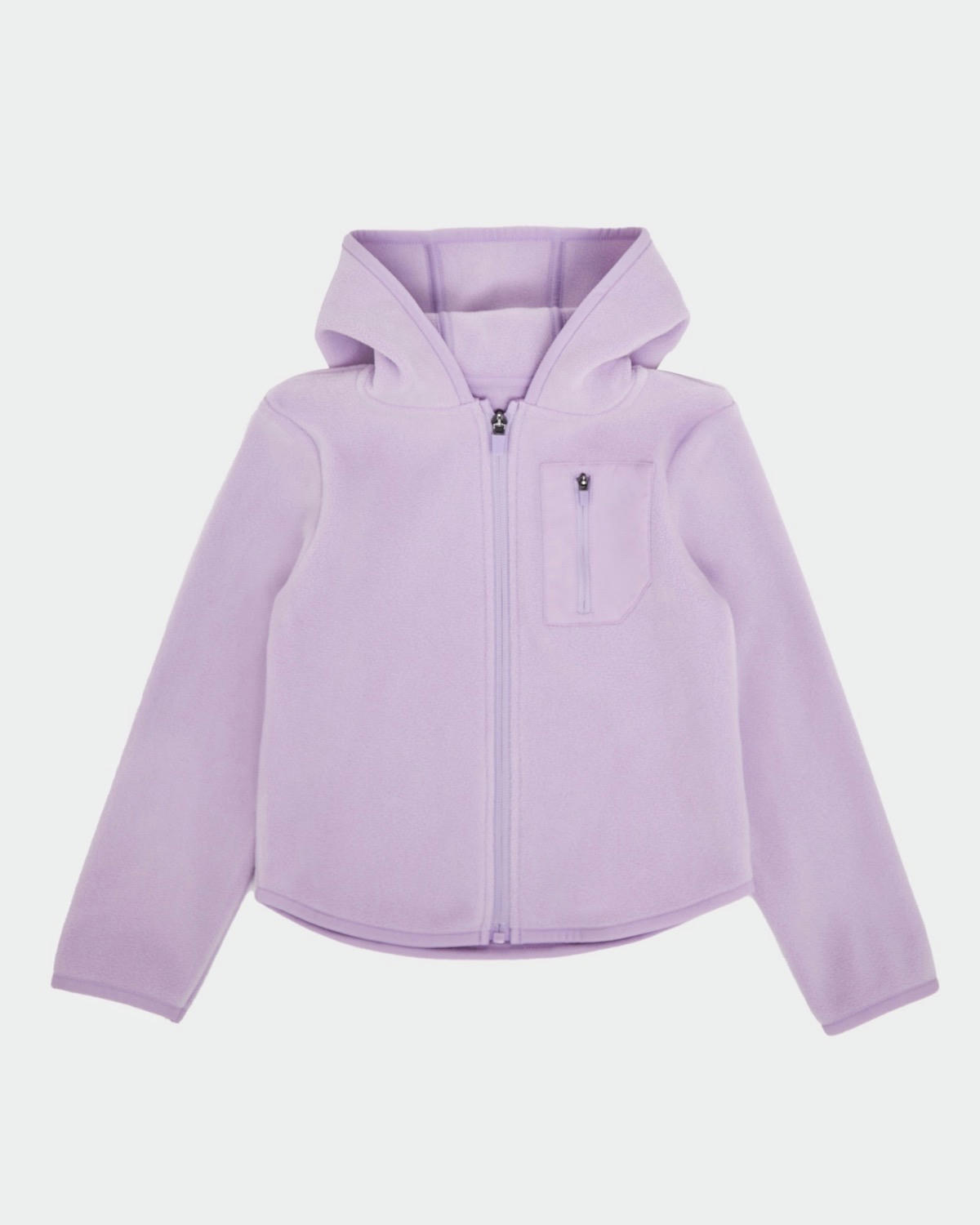Plush Fleece Zip-Through Top