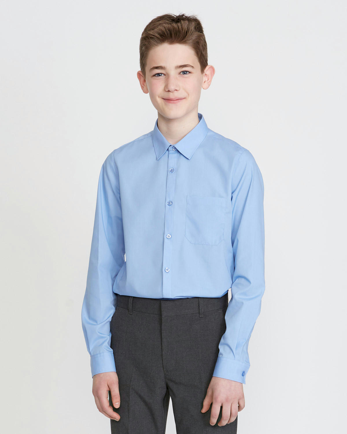 Boys Slim Fit Shirt - Pack Of 3 - (4-16 Years)