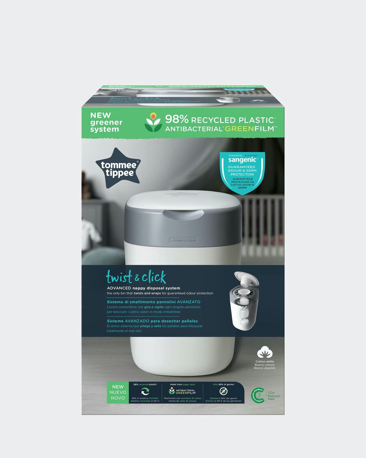 Tommee Tippee Click And Twist Nappy Disposal System