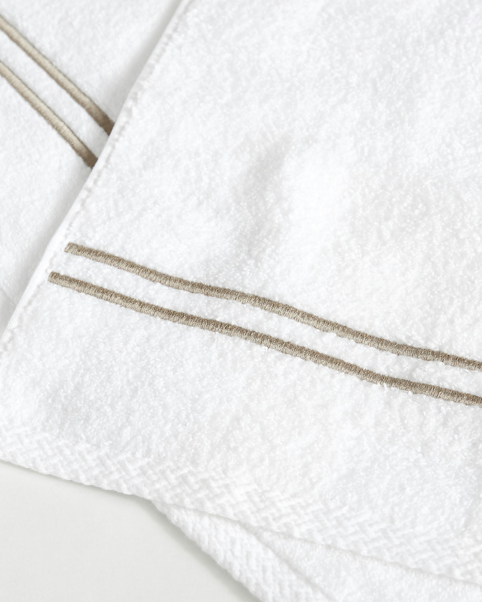 Francis Brennan the Collection Mink Stripe Towel
