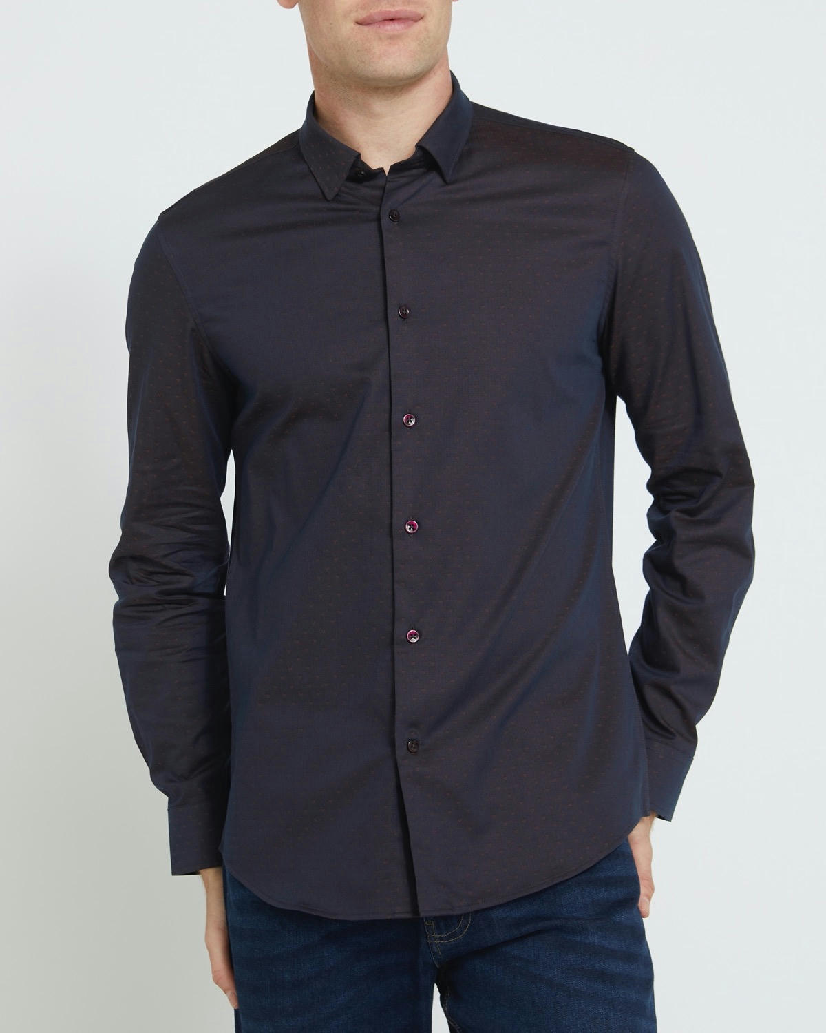 Slim Fit Cotton Stretch Luxury Shirt