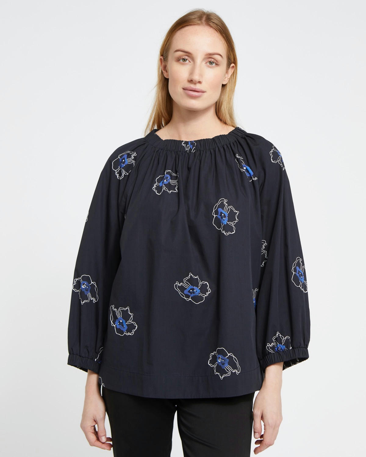 Carolyn Donnelly The Edit Floral Print Top