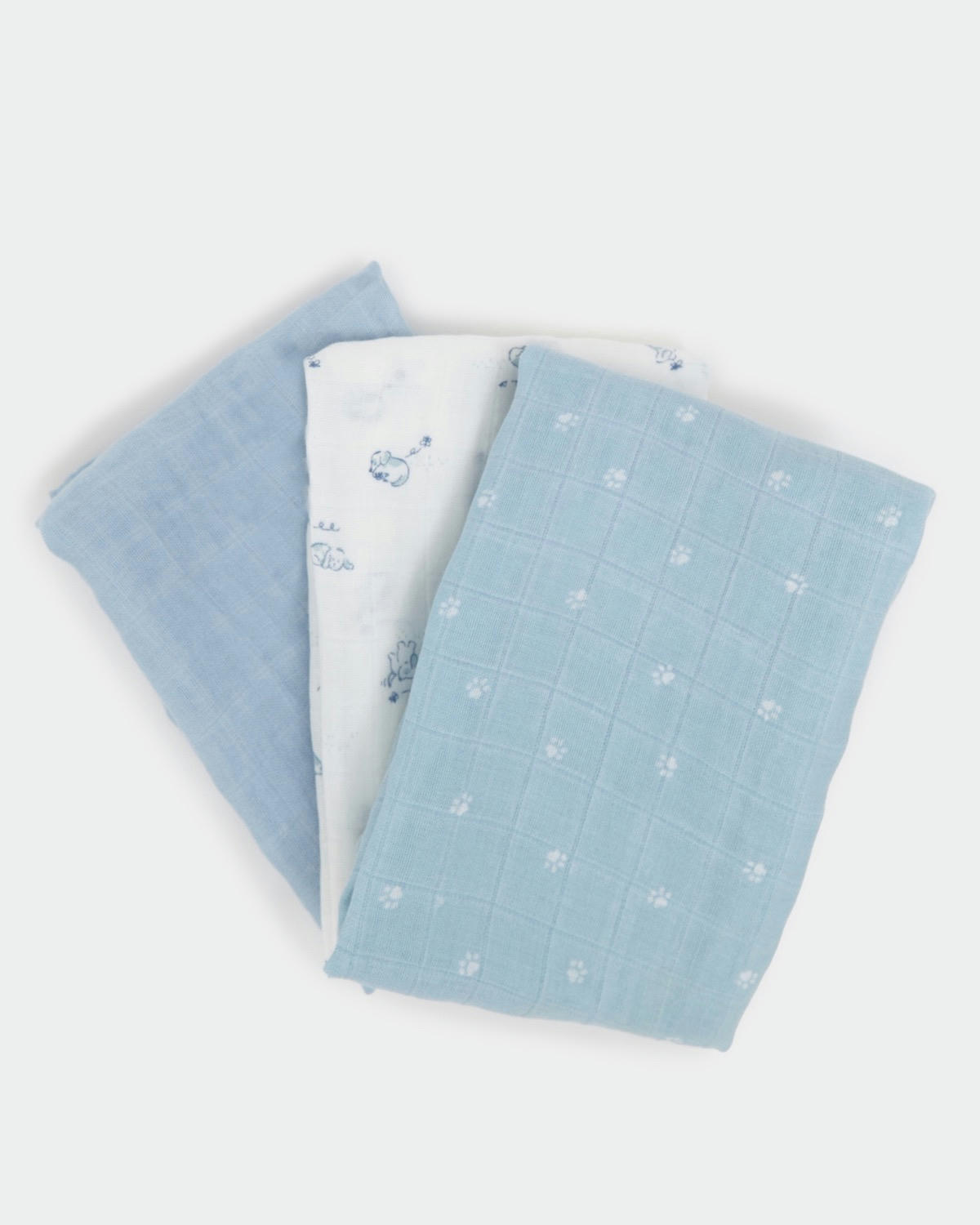 Muslin Cloths - Pack Of 3