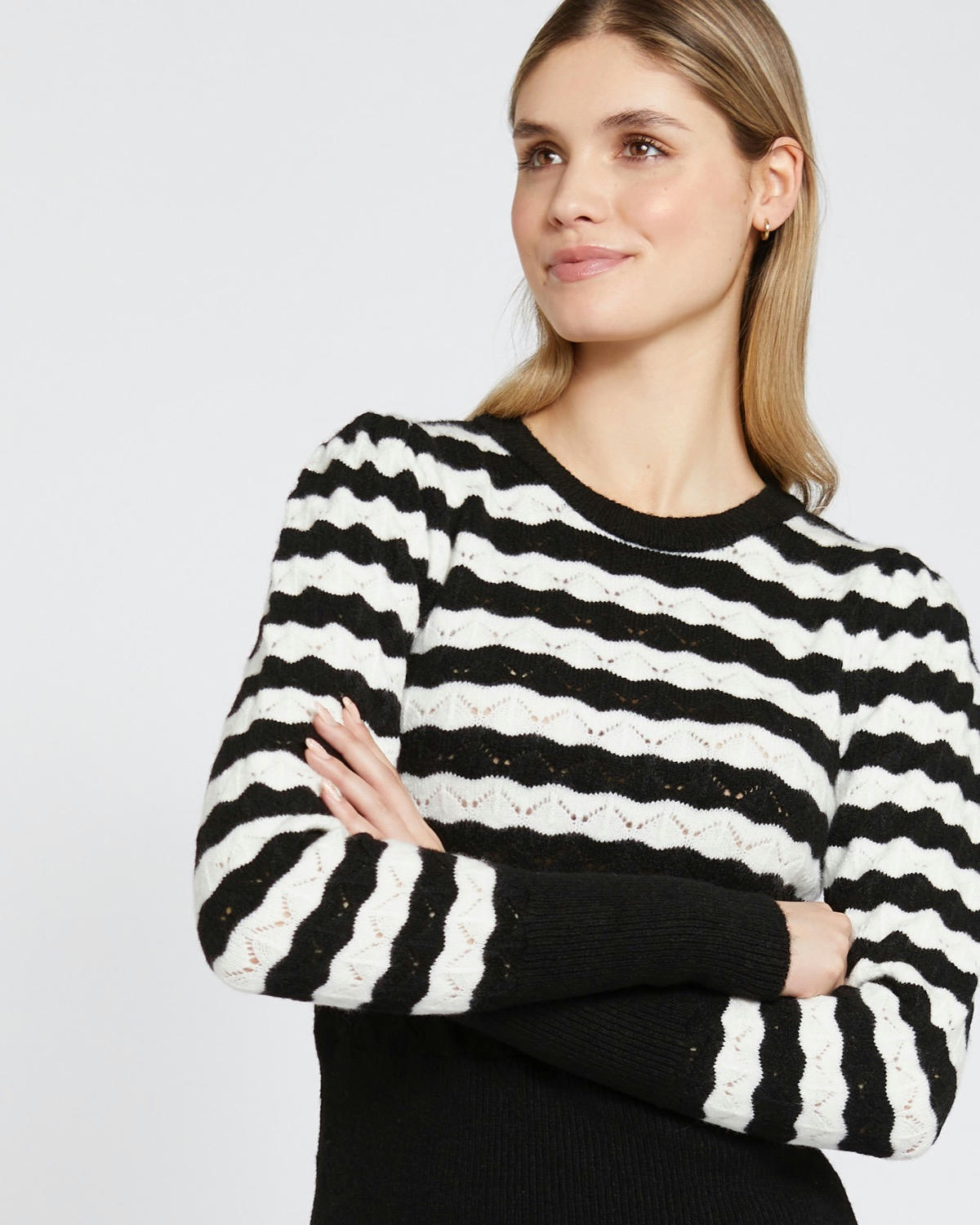 Savida Cara Puff Sleeve Jumper