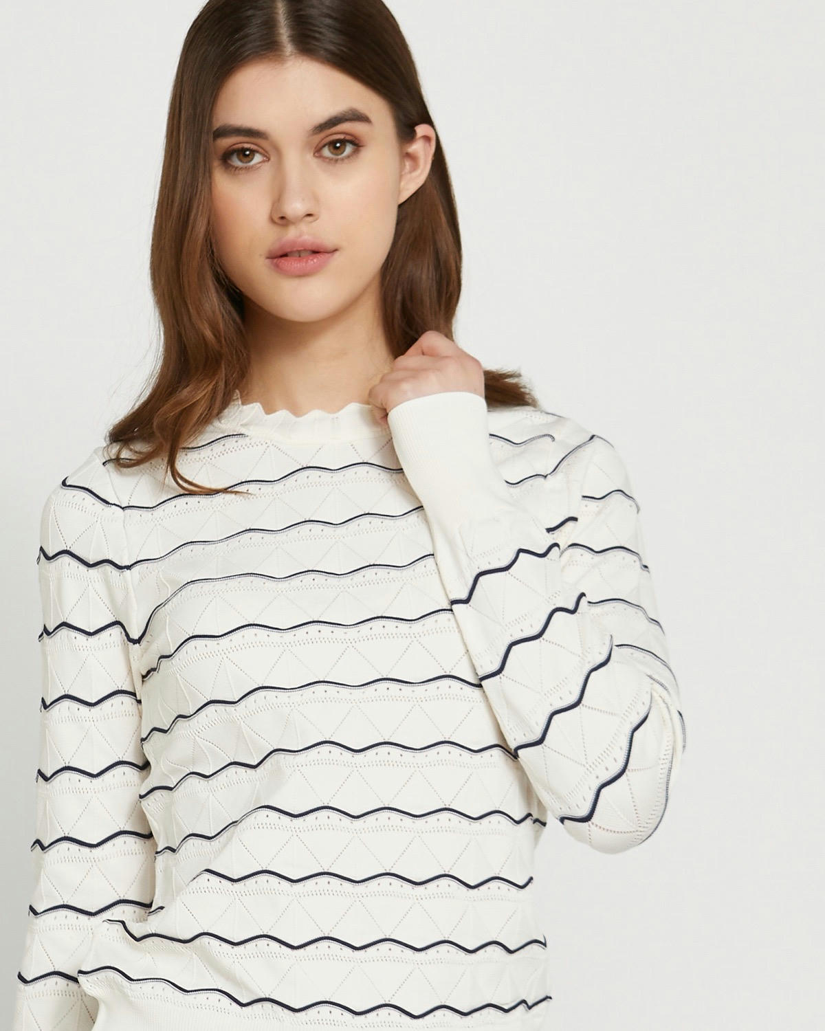 Savida Lily Striped Jumper