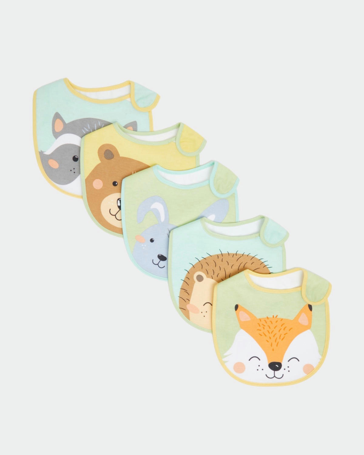 Animal Bib - Pack Of 5