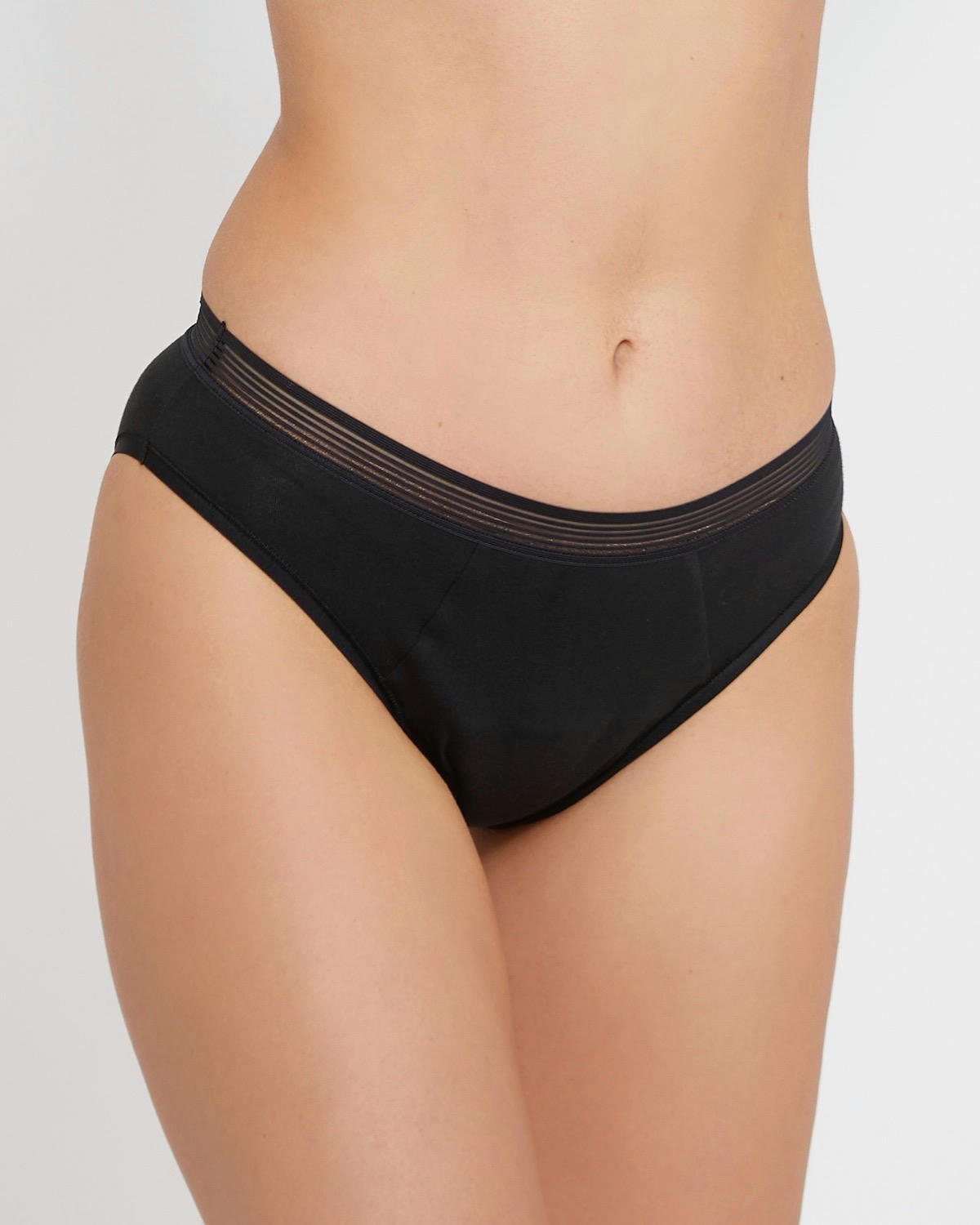 Heavy Absorbency Hi Leg Briefs - Pack Of 3