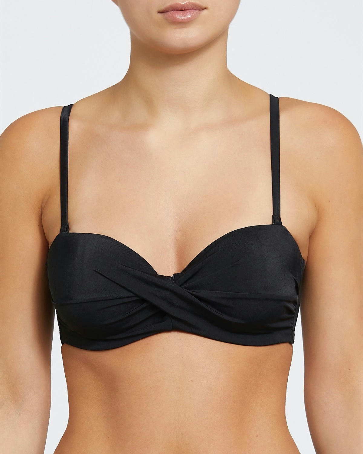 Crossover Balcony Bikini Top