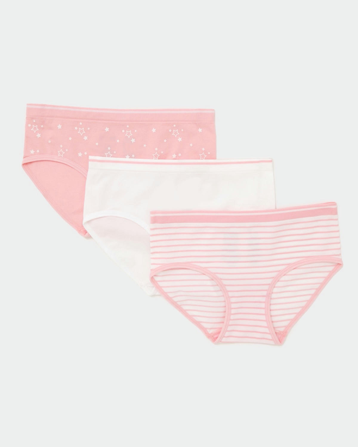 Girls Seamfree Briefs - Pack Of 3 (6 - 14 years)