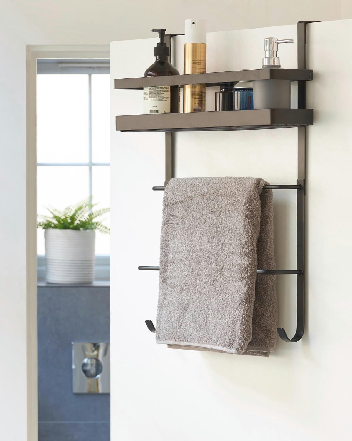 Over Door Shelf And Rail