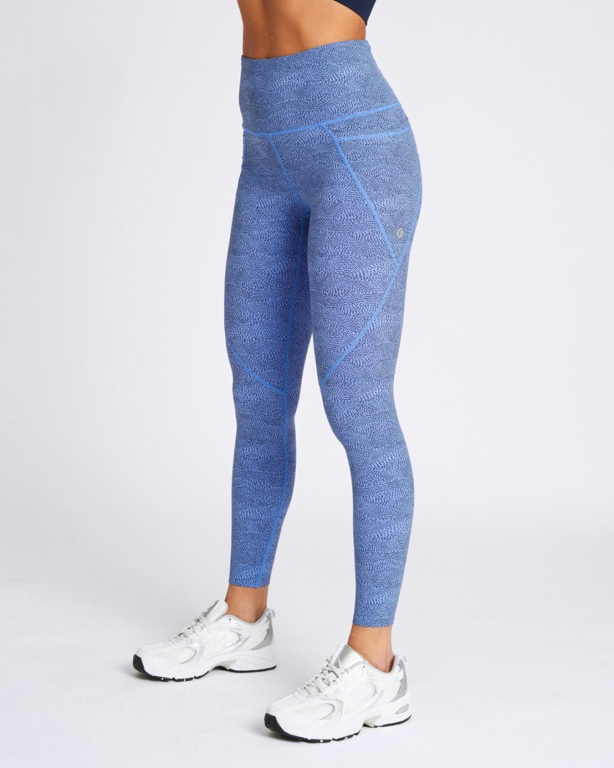 Powercut Sculpt High-Waisted Cornflower Print Leggings