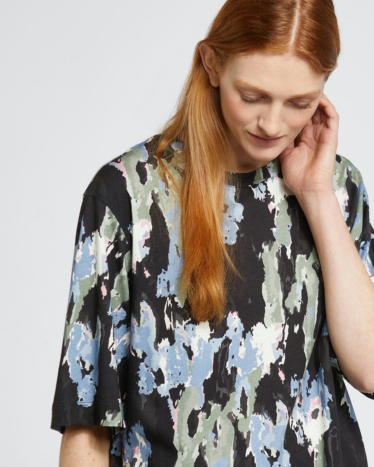 Carolyn Donnelly The Edit Jersey Printed Top